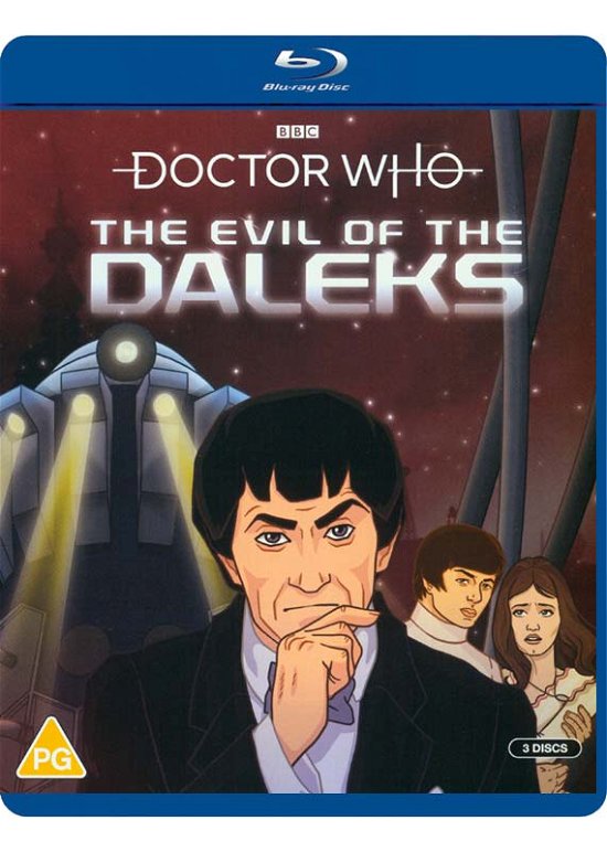 Cover for Doctor Who: the Evil of the Daleks · Doctor Who Animated - Evil of the Daleks (Blu-ray) (2021)
