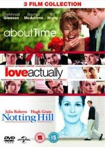 Cover for About Timelove Actnotts Hill DVD · About Time / Love Actually / Notting Hill (DVD) (2014)
