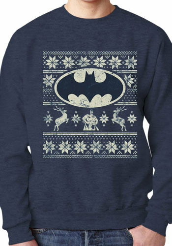 Dc Comics: Batman: Fair Isle Logo (Felpa Unisex Tg. S) -  - Merchandise -  - 5054015116312 - 