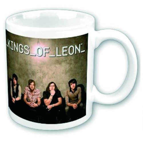 Kings of Leon Boxed Standard Mug: Band Photo - Kings of Leon - Produtos - Unlicensed - 5055295308312 - 11 de fevereiro de 2014