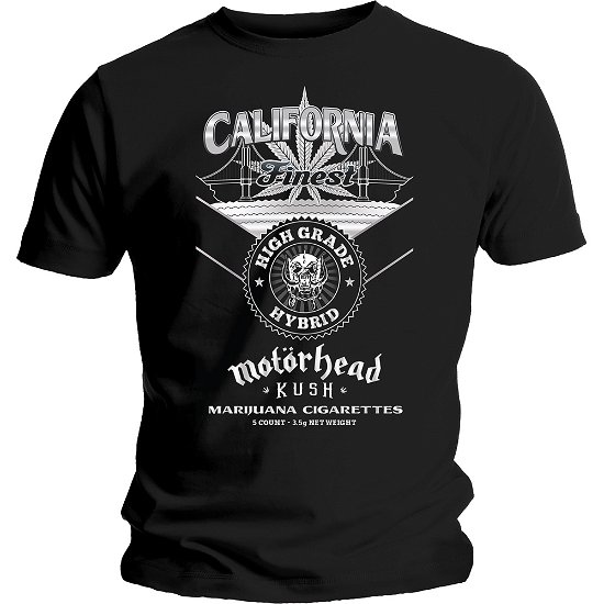 Motorhead Unisex T-Shirt: Kush - Motörhead - Produtos - Global - Apparel - 5055979978312 - 