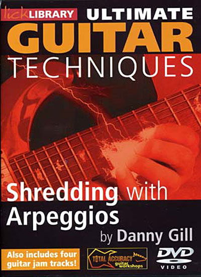 Cover for Danny Gill · Ultimate Guitar Techniques - Shredding with Arpeggios (DVD) (2006)