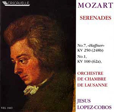 Cover for Lopez-cobos / orch.de Lausanne · Haffner Serenade / serenade 1,kv100 (CD)