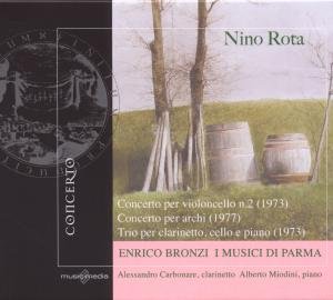 Cover for E. Bronzi,  A. Carbonare,  A. Miodini · Concerti per cello e archi - Trio per clarinetto, cello e piano Concerto Klassisk (CD) (2012)