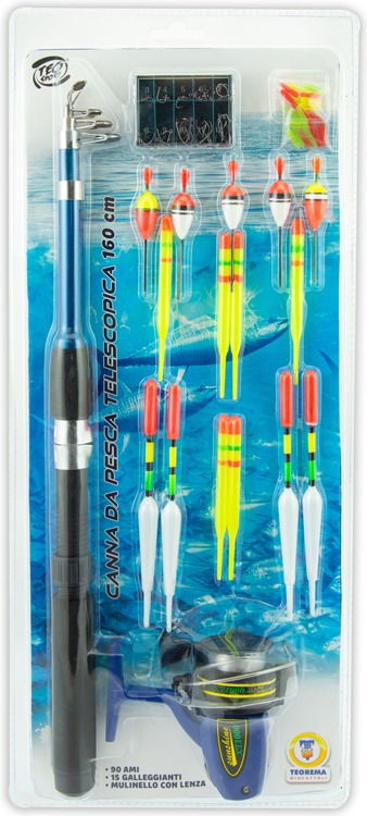 Cover for Teorema: Teosport · Canna Da Pesca Telesc. C/Mulinel. 160Cme Accessori - Blister (MERCH)