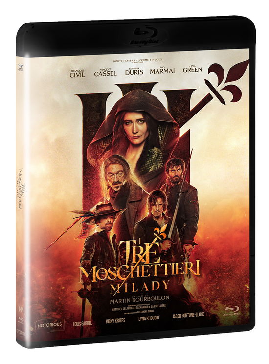 Cover for Vincent Cassel,francois Civil,eva Green · Tre Moschettieri (I) - Milady (Blu-ray) (2024)