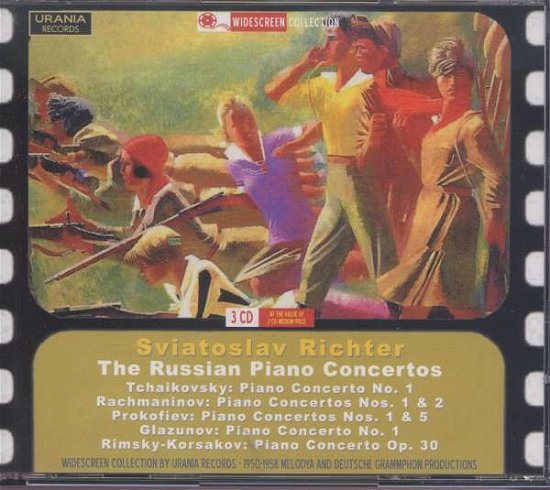 Russian Piano Concertos - Sviatoslav Richter - Musikk - URANIA - 8051773571312 - 31. oktober 2011