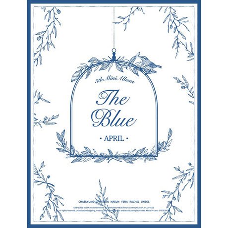 Cover for April · Blue (CD) (2018)