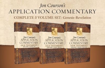 Cover for Jon Courson · Jon Courson's Application Commentary, Complete 3-Volume Set Genesis - Revelation (Book) (2020)