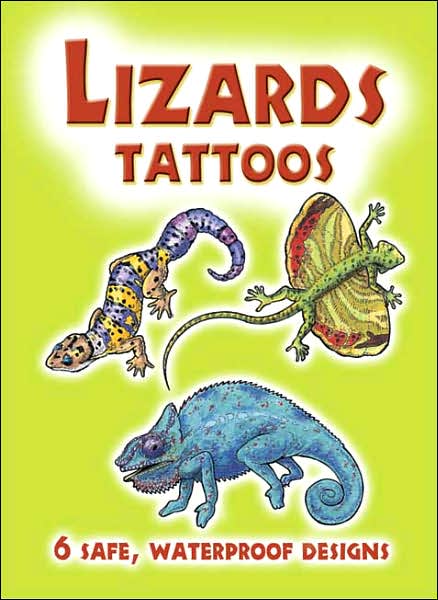 Cover for Christy Shaffer · Lizards Tattoos - Dover Tattoos (Paperback Book) (2006)