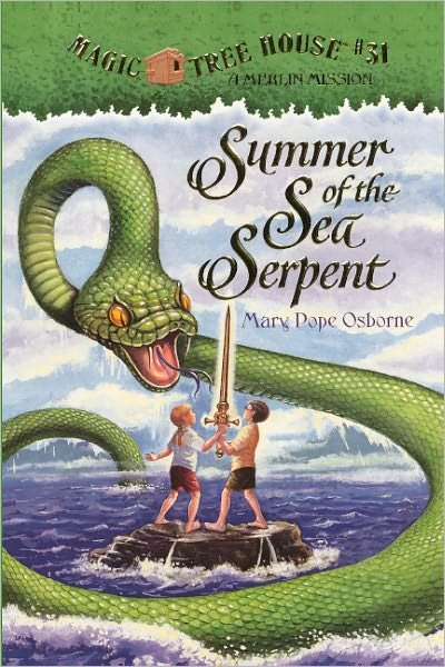 Cover for Mary Pope Osborne · Summer of the Sea Serpent (Turtleback School &amp; Library Binding Edition) (Magic Tree House) (Hardcover Book) [Turtleback School &amp; Library Binding edition] (2011)