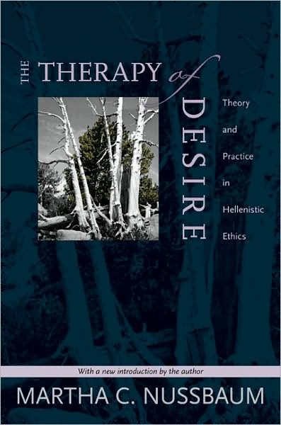 Cover for Martha C. Nussbaum · Nussbaum, M.:Therapy of Desire (Book) [Revised edition] (2009)