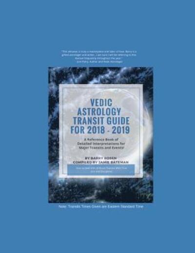 Cover for Barry Rosen · Vedic Astrology Transit Guide For 2018 - 2019 (Paperback Bog) (2018)