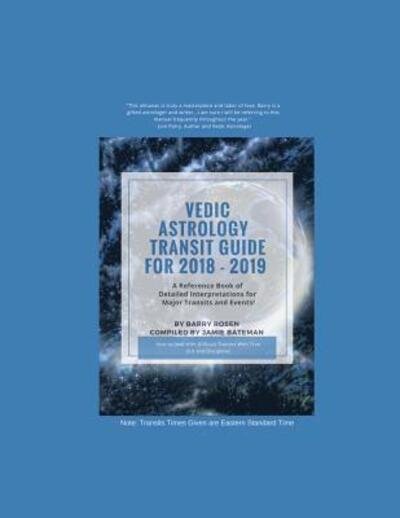 Cover for Barry Rosen · Vedic Astrology Transit Guide For 2018 - 2019 (Paperback Book) (2018)