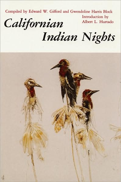 Cover for Edward W Gifford · Californian Indian Nights (Paperback Book) (1990)