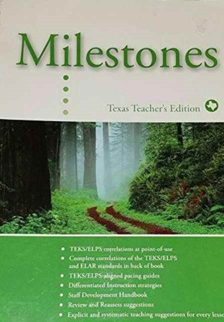 Cover for O · Milestones Tx a Te (N/A)