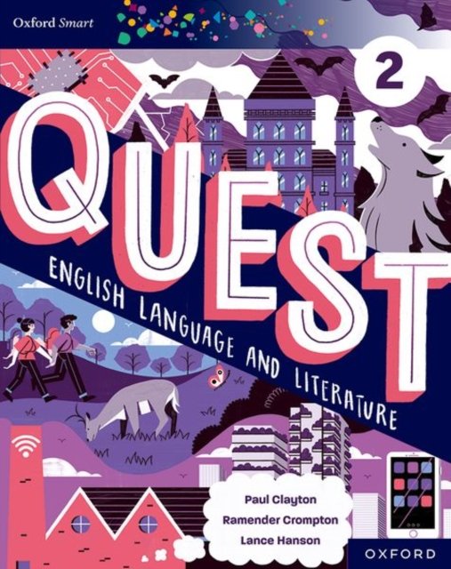 Oxford Smart Quest English Language and Literature Student Book 2 - Paul Clayton - Livros - Oxford University Press - 9781382033312 - 28 de setembro de 2023