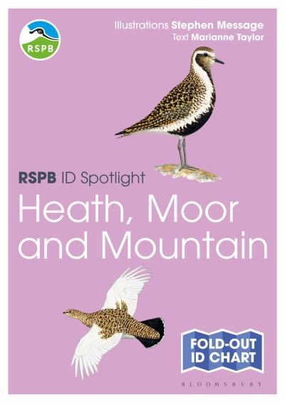 Cover for Marianne Taylor · RSPB ID Spotlight - Birds of Heath, Moor and Mountain - RSPB (Kartor) (2024)