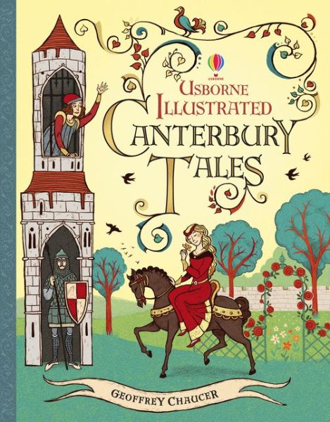 Cover for Geoffrey Chaucer · Illustrated Canterbury Tales - Illustrated Story Collections (Hardcover Book) (2015)