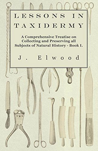 Cover for J. Elwood · Lessons in Taxidermy - a Comprehensive Treatise on Collecting and Preserving All Subjects of Natural History - Book I. (Taschenbuch) (2010)