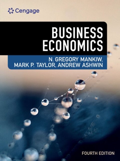 Cover for Mankiw, N. (Harvard University) · Business Economics (Paperback Book) (2024)