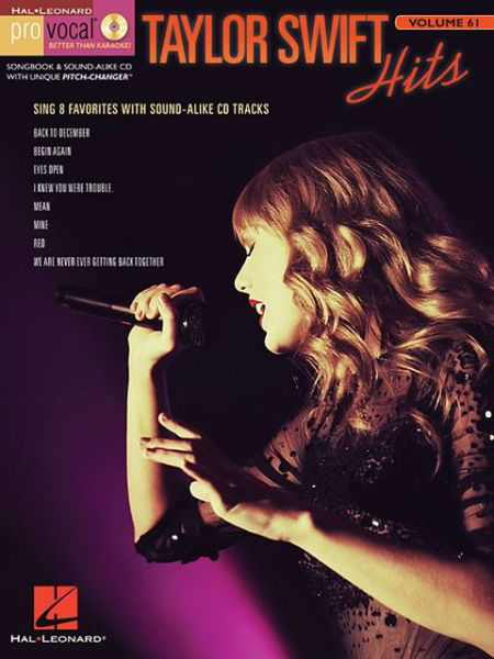 Taylor Swift Hits: Pro Vocal Women's Edition Volume 61 - Taylor Swift - Livros - Hal Leonard - 9781480324312 - 1 de fevereiro de 2013