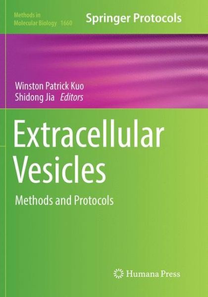 Cover for Extracellular Vesicles: Methods and Protocols - Methods in Molecular Biology (Paperback Book) [Softcover reprint of the original 1st ed. 2017 edition] (2018)