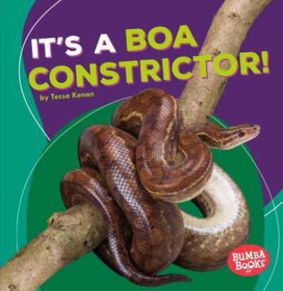 It's a Boa Constrictor! - Tessa Kenan - Książki - Lerner Publishing Group - 9781512429312 - 2017