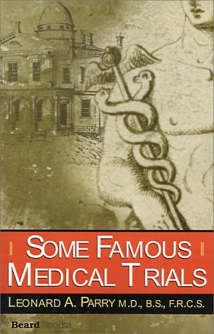 Cover for Leonard A. Parry · Some Famous Medical Trials (Paperback Book) (2000)