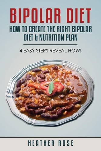 Cover for Heather Rose · Bipolar Diet: How to Create the Right Bipolar Diet &amp; Nutrition Plan- 4 Easy Steps Reveal How! (Pocketbok) (2013)