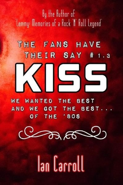 Cover for Ian Carroll · The Fans Have Their Say KISS (Pocketbok) (2020)