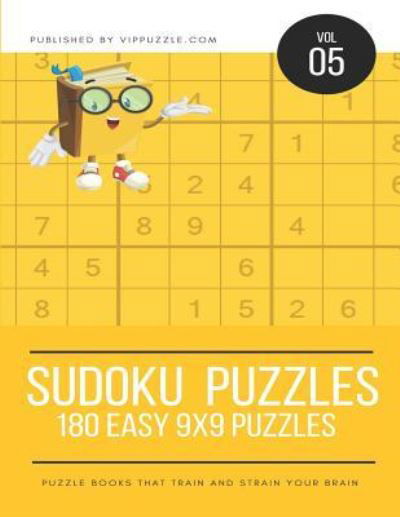 Cover for Vip Puzzle · Sudoku Puzzles - 180 Easy 9x9 Puzzles (Paperback Bog) (2018)