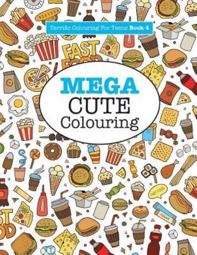 Cover for Elizabeth James · Mega Cute Colouring (Paperback Bog) (2016)
