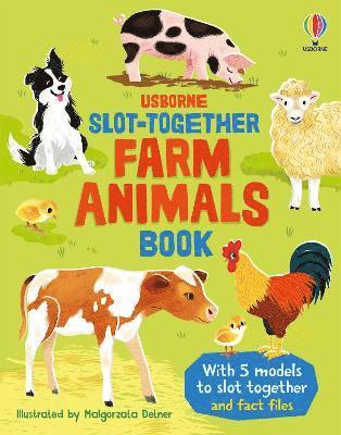 Cover for Abigail Wheatley · Slot-together Farm Animals Book - Slot-Together (Board book) (2025)