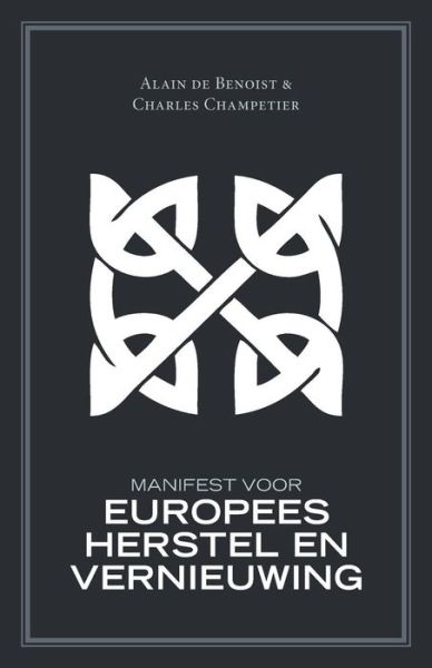 Cover for Alain De Benoist · Manifest voor Europees herstel en vernieuwing (Paperback Book) (2015)