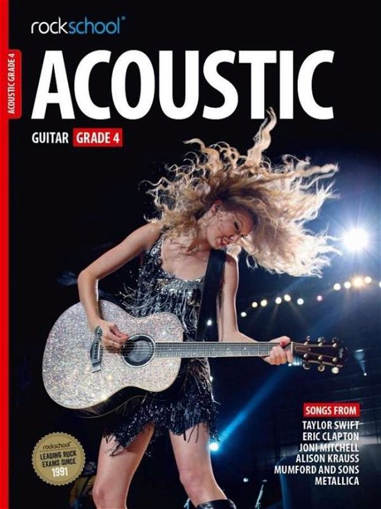 Cover for Rockschool Acoustic Guitar - Grade 4 - Rockschool Acoustic Guitar (Paperback Book) (2016)