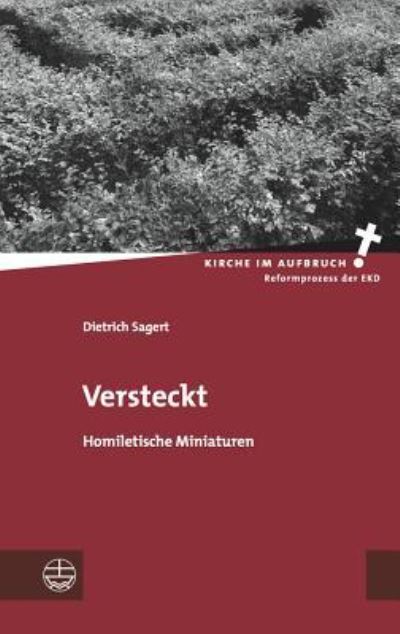 Cover for Dietrich Sagert · Versteckt (Paperback Book) (2016)