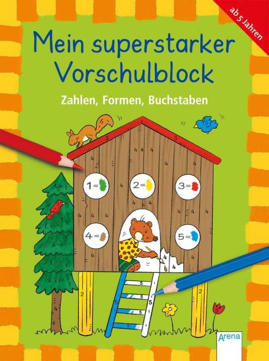 Cover for Jauß · Mein superstarker Vorschulblock. Z (Book)