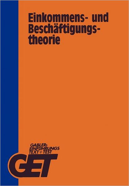 Cover for Brigitte Hewel · Einkommens- Und Beschaftigungstheorie (Paperback Book) [1980 edition] (1980)