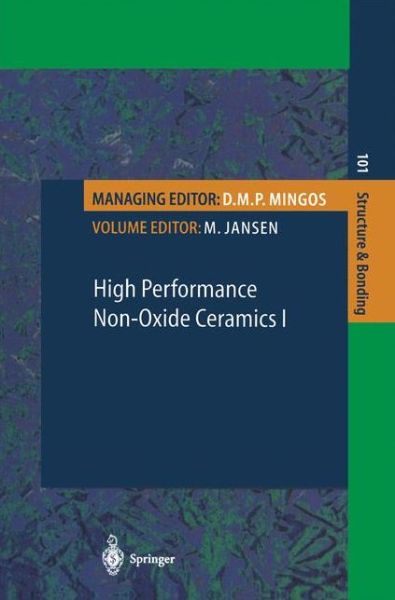 Cover for M a Jansen · High Performance Non-Oxide Ceramics I - Structure and Bonding (Hardcover Book) [2002 edition] (2002)