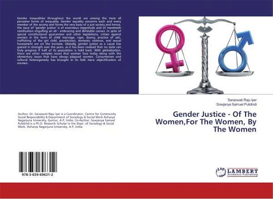 Cover for Iyer · Gender Justice - Of The Women,For (Bog)