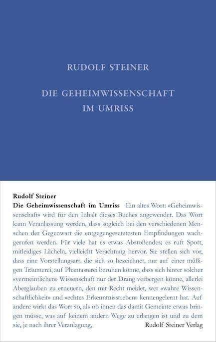 Die Geheimwissenschaft im Umris - Steiner - Boeken -  - 9783727401312 - 