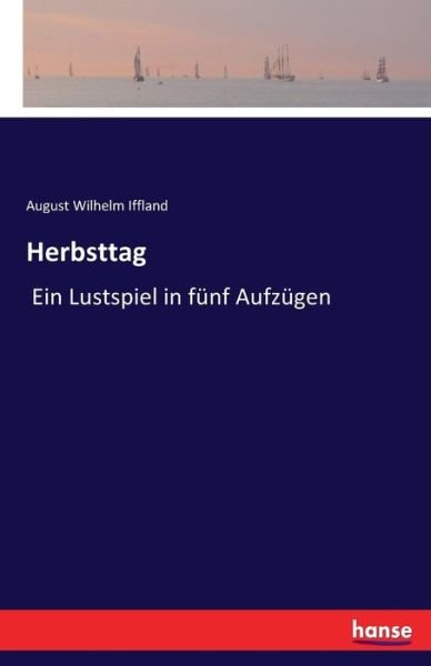 Cover for Iffland · Herbsttag (Bok) (2016)
