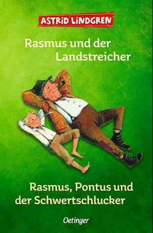 Rasmus und der Landstreicher / Rasmus, Pontus und der Schwertschlucker - Astrid Lindgren - Kirjat - Oetinger - 9783751202312 - tiistai 10. toukokuuta 2022