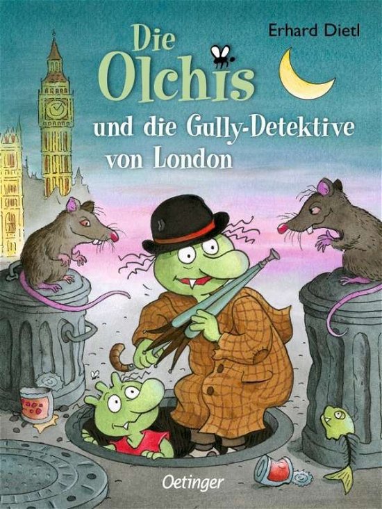 Cover for Erhard Dietl · Die Olchis und die Gully-Detektive von London (Hardcover bog) (2013)