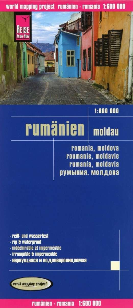 Cover for Reise Know-How · World Mapping Project: Romania Moldova (Gebundenes Buch) (2019)