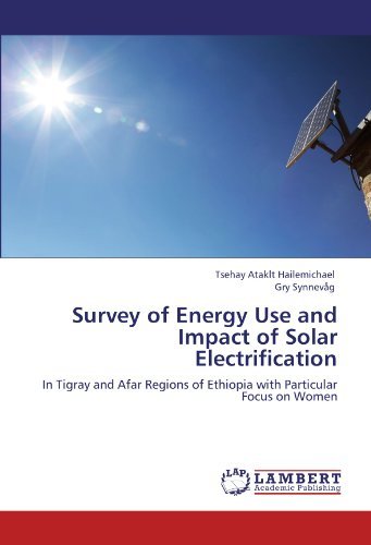 Cover for Gry Synnevåg · Survey of Energy Use and Impact of Solar Electrification: in Tigray and Afar Regions of Ethiopia with Particular Focus on Women (Paperback Bog) (2012)