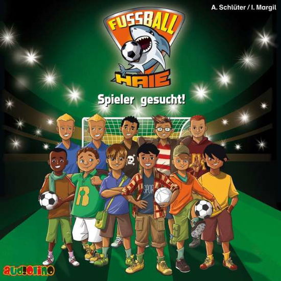 Cover for Schlüter, Andreas; Margil, Ire · CD Fussball Haie - Spieler ges (CD) (2019)