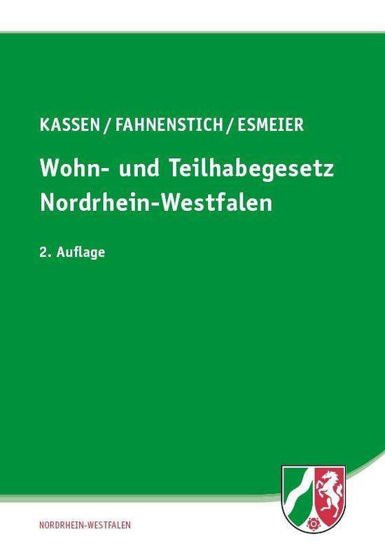 Cover for Kassen · Wohn- und Teilhabegesetz Nordrhe (Book)