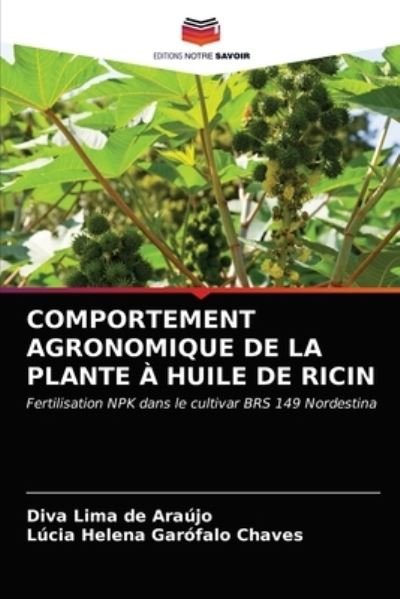 Cover for Diva Lima de Araujo · Comportement Agronomique de la Plante A Huile de Ricin (Taschenbuch) (2021)